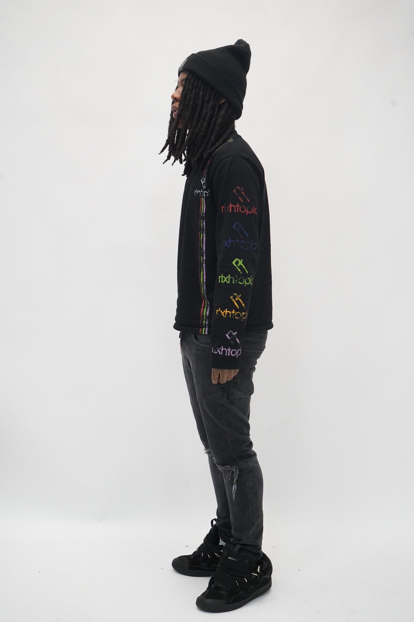 Neon barcode Long sleeve