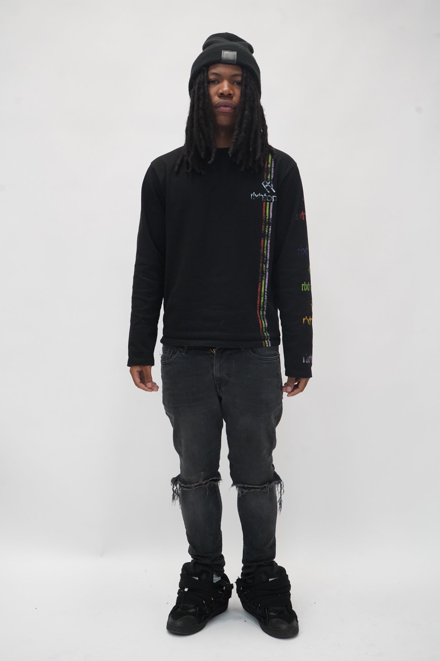 Neon barcode Long sleeve